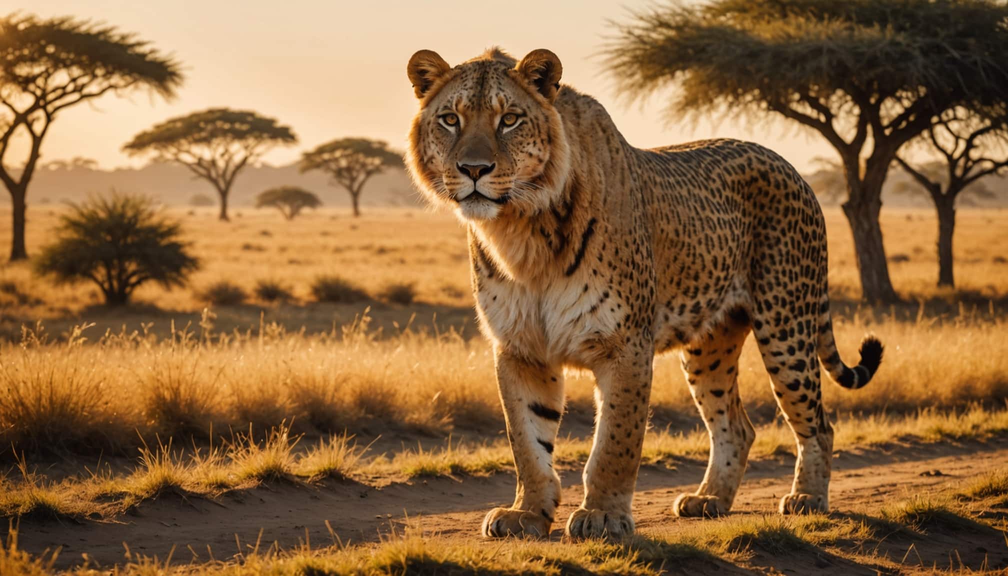 Animal hybride étonnant défiant les lois naturelles