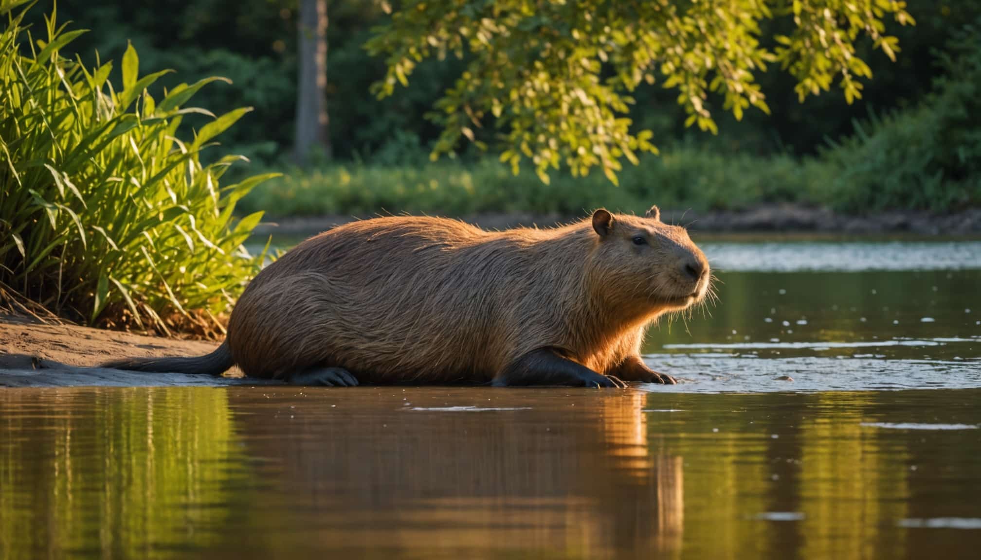 Animal ressemblant à un rat de grande taille