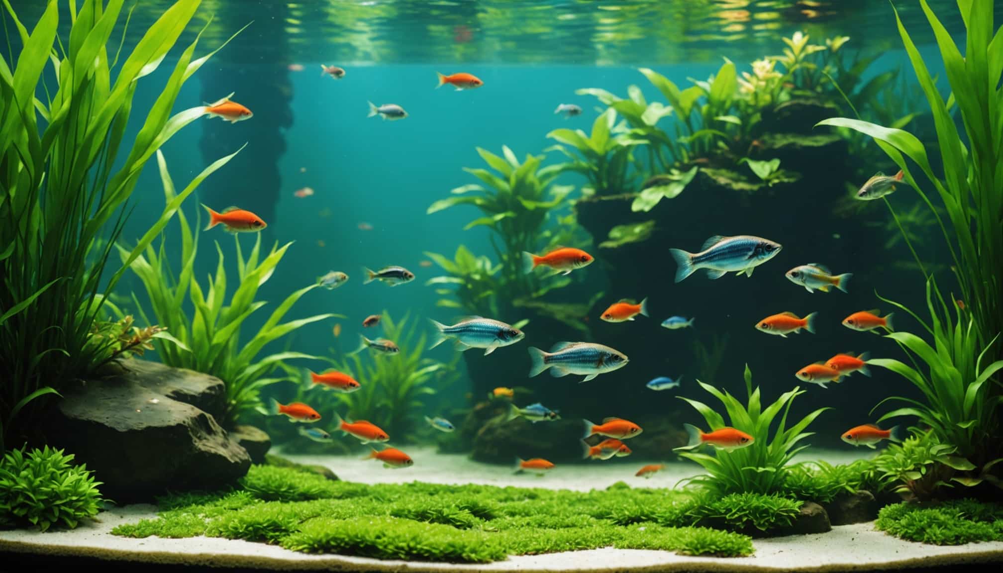 Poisson coloré des eaux d'Asie du Sud-Est  
Joyau aquatique rare de la région asiatique