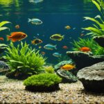 Poisson d'eau douce coloré d'Amérique du Sud