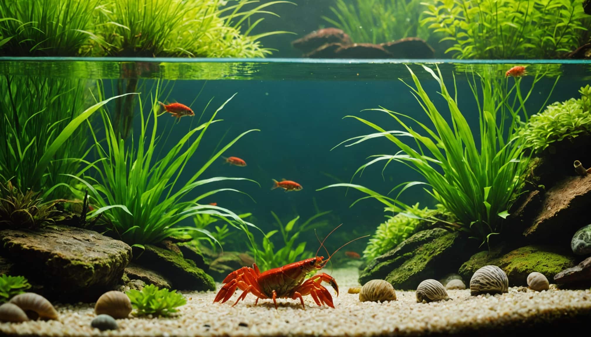 Poisson d'eau douce coloré d'Amérique du Sud  
Cinq espèces aquatiques pour votre bassin décoratif