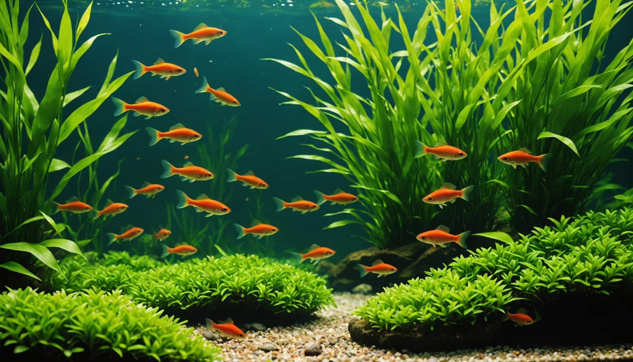 Rasbora mâle et femelle aux couleurs éclatantes
Poissons élégants aux caractéristiques distinctives